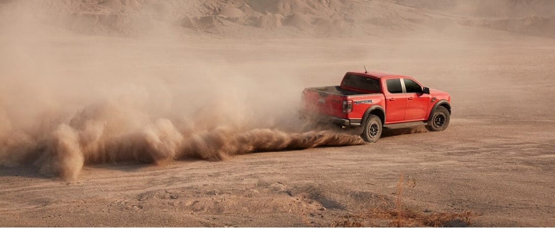 Ford Ranger Raptor 2023 Thiết kế để chạy trên cát