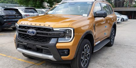 Ngoại Thất Ford Everest Wildtrak Mới 2024 màu Vàng